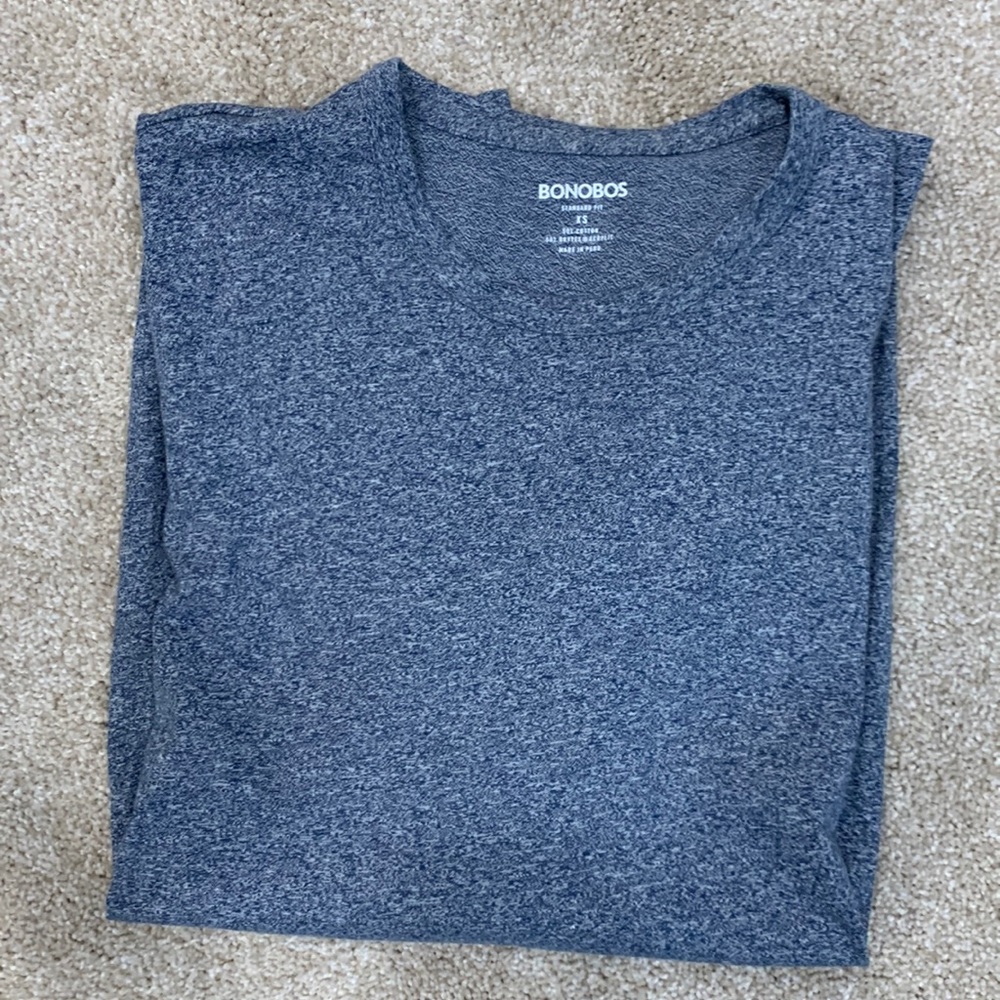 Bonobos mens long sleeve tshirt